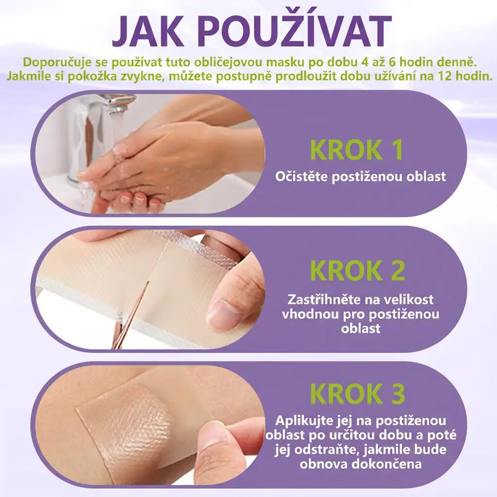 GFOUK® | 🇨🇿🩺 Rozpustná botanická mikrojehličková náplast na odstranění kožních výrůstků a znamének 🧪🌿 — Odstraní výrůstky za pouhých 5 dní, bezbolestně a bez jizev