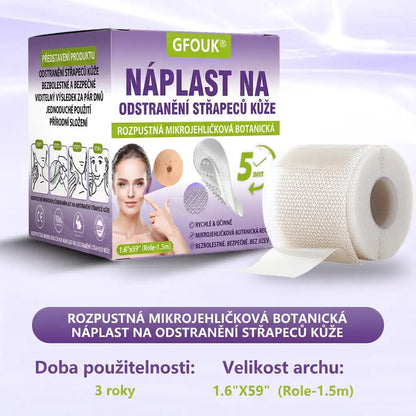 GFOUK® | 🇨🇿🩺 Rozpustná botanická mikrojehličková náplast na odstranění kožních výrůstků a znamének 🧪🌿 — Odstraní výrůstky za pouhých 5 dní, bezbolestně a bez jizev